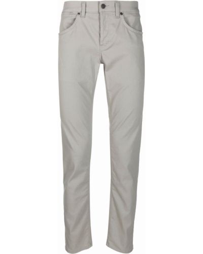 Pantalones chinos con bolsillos Dondup gris