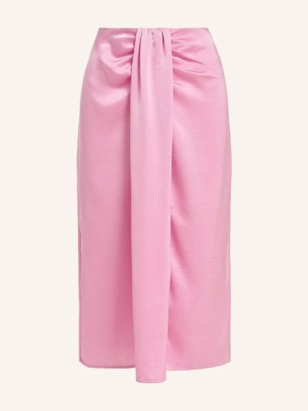 Атласная юбка Essentiel Antwerp розовая