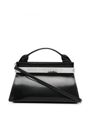 Kožená nákupná taška Karl Lagerfeld