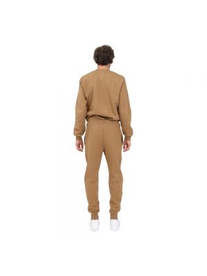 Pantalones de chándal slim fit Lacoste marrón