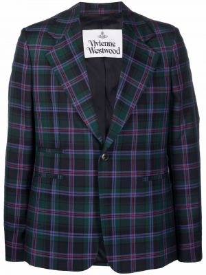 Шерстяной пиджак в клетку Vivienne Westwood