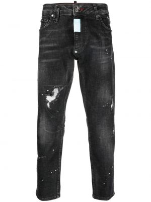 Jeans med normal passform Philipp Plein svart