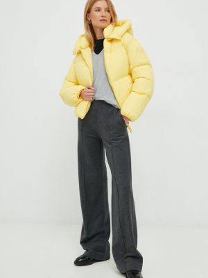 Пухова зимова куртка Tommy Hilfiger, жовта
