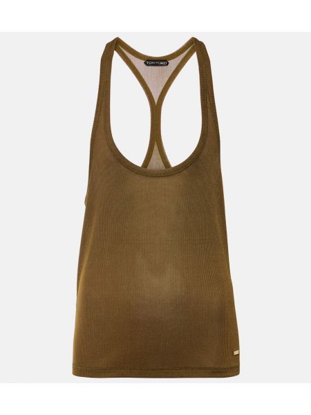 Jersey tank top Tom Ford brun