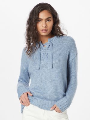Пуловер Maison 123 светлосиньо