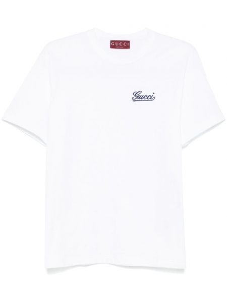 Trøje t-shirt Gucci hvid