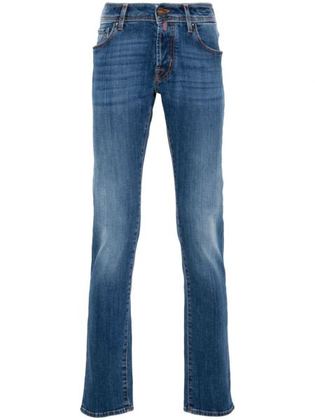 Skinny fit jean pantolon Jacob Cohën mavi