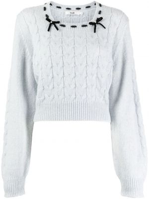 Пуловер с панделка B+ab