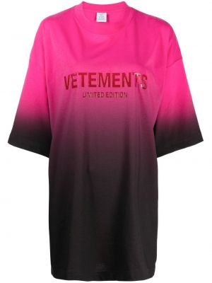 T-shirt sfumato Vetements