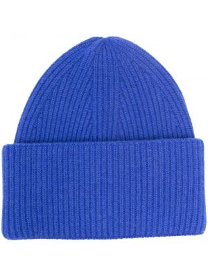 Кашмирена шапка Laneus синьо
