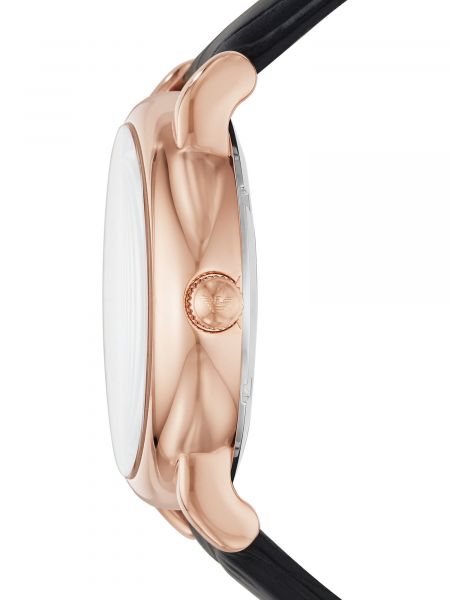 Rožinio aukso laikrodžiai Emporio Armani