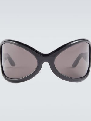 Czarne okulary przeciwsłoneczne oversize Acne Studios