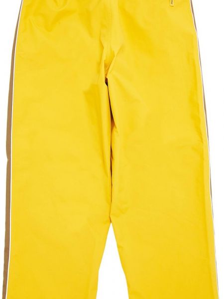 Спортивные штаны Supreme желтые