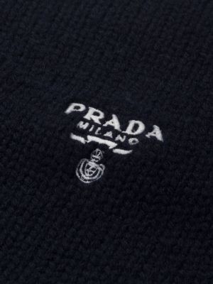 Kašmyro siuvinėtas šalikas Prada