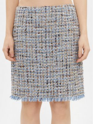 Mini suknja Luisa Spagnoli plava