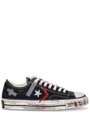 Yıldız deseni sneaker Converse siyah