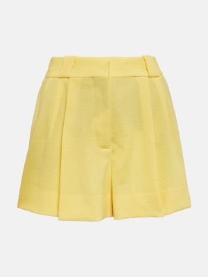Vlnené šortky Blazã© Milano žltá