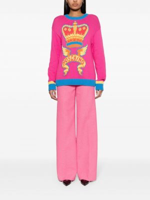 Pullover Moschino pink