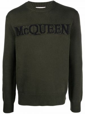 Jersey sweatshirt Alexander Mcqueen grønn