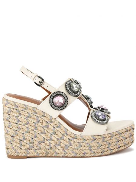 Kama espadril Kurt Geiger London beyaz