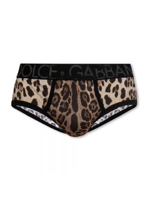Slips mit leopardenmuster Dolce & Gabbana
