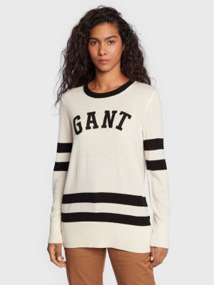 Пуловер Gant бежово