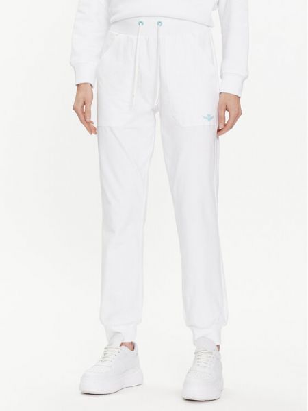Pantalon de joggings Aeronautica Militare blanc