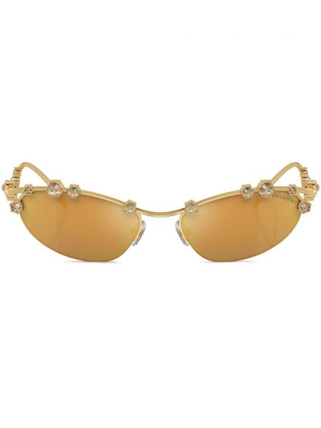 Γυαλιά ηλίου με πετραδάκια Swarovski χρυσό