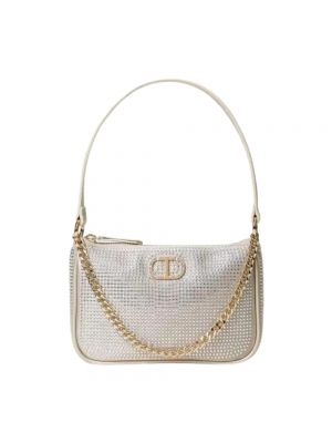 Party schultertasche Twinset silber
