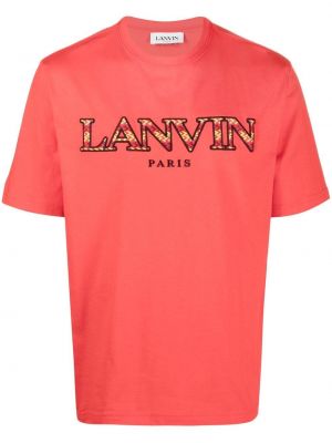 T-shirt Lanvin röd