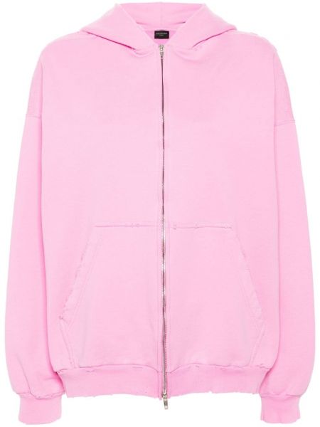 Hoodie Balenciaga pembe