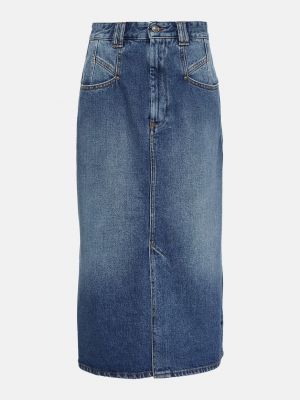 Джинсовая юбка Isabel Marant синяя