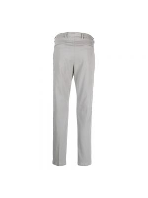 Pantalones chinos de algodón Briglia gris