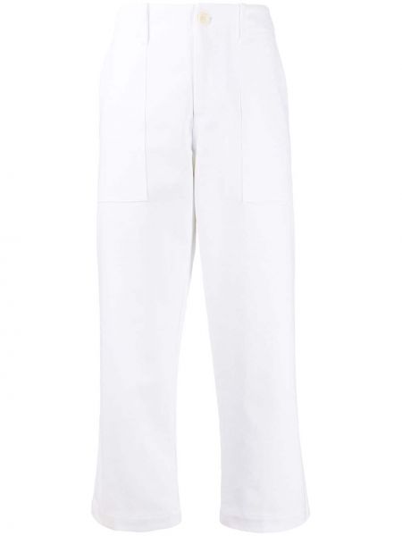 Pantalones de cintura alta Jejia blanco