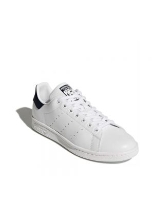 Sneakersy skórzane Adidas Stan Smith białe