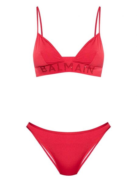 Bikini Balmain rød