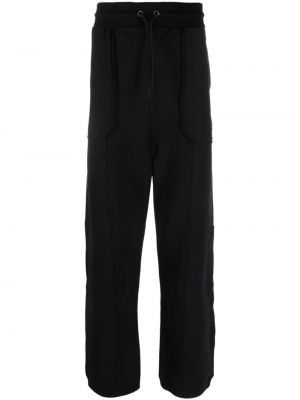 Bavlnené teplákové nohavice A-cold-wall* čierna