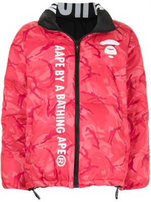 Piumino Aape By *a Bathing Ape® rosso