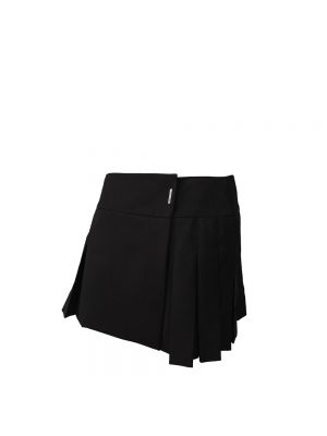 Mini falda de lana Givenchy negro