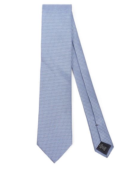 Шелковый галстук Ermenegildo Zegna голубой