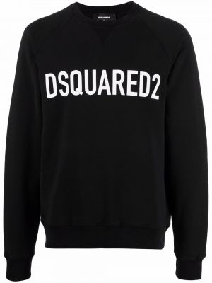 Rund hals sweatshirt Dsquared2 svart