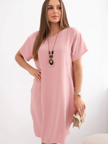 Φόρεμα με τσέπες Kesi ροζ