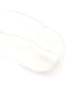 Chaussettes en fourrure Apparis blanc