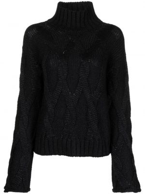 Пуловер Agnona черно