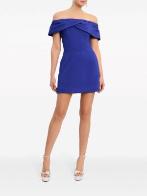 Krepinis suknele kokteiline Rebecca Vallance mėlyna