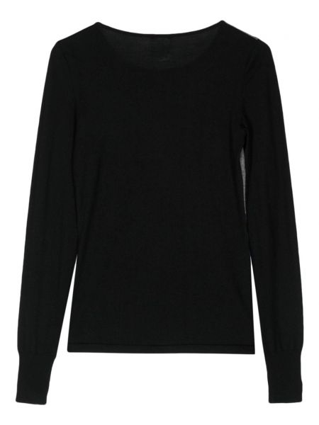 Pull en tricot Chanel Pre-owned noir