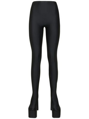 Nohavice s vysokým pásom Balenciaga čierna