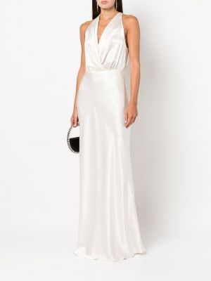 Sukienka drapowana Michelle Mason biała