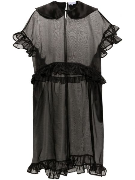 Rozkloszowana sukienka Ioana Ciolacu czarna