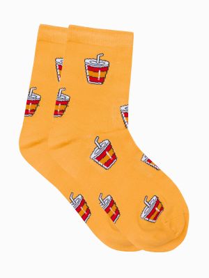Ponožky Edoti žltá